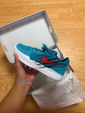 Nike Ja 2 Scratch (GS) HQ2296-400‼️SHIP FAST‼️BASKETBALL SHOES (SIZE 6Y - 7.5W)